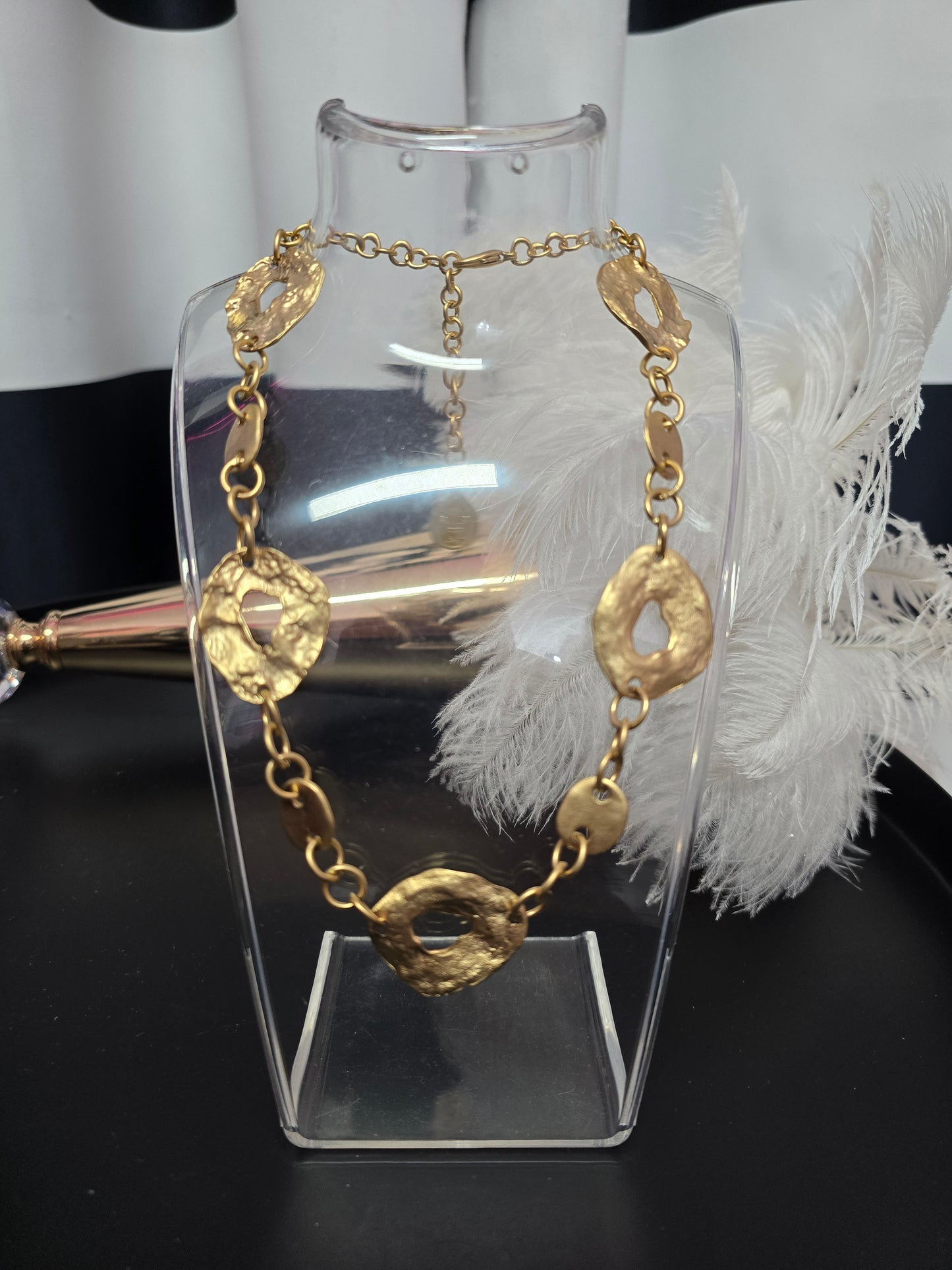 Gold Zamak Necklace