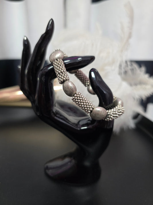 Silver Zamak Bracelet