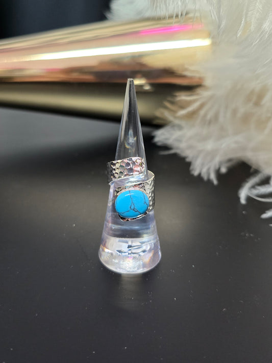 Turquoise 9.25 Sterling Silver Ring
