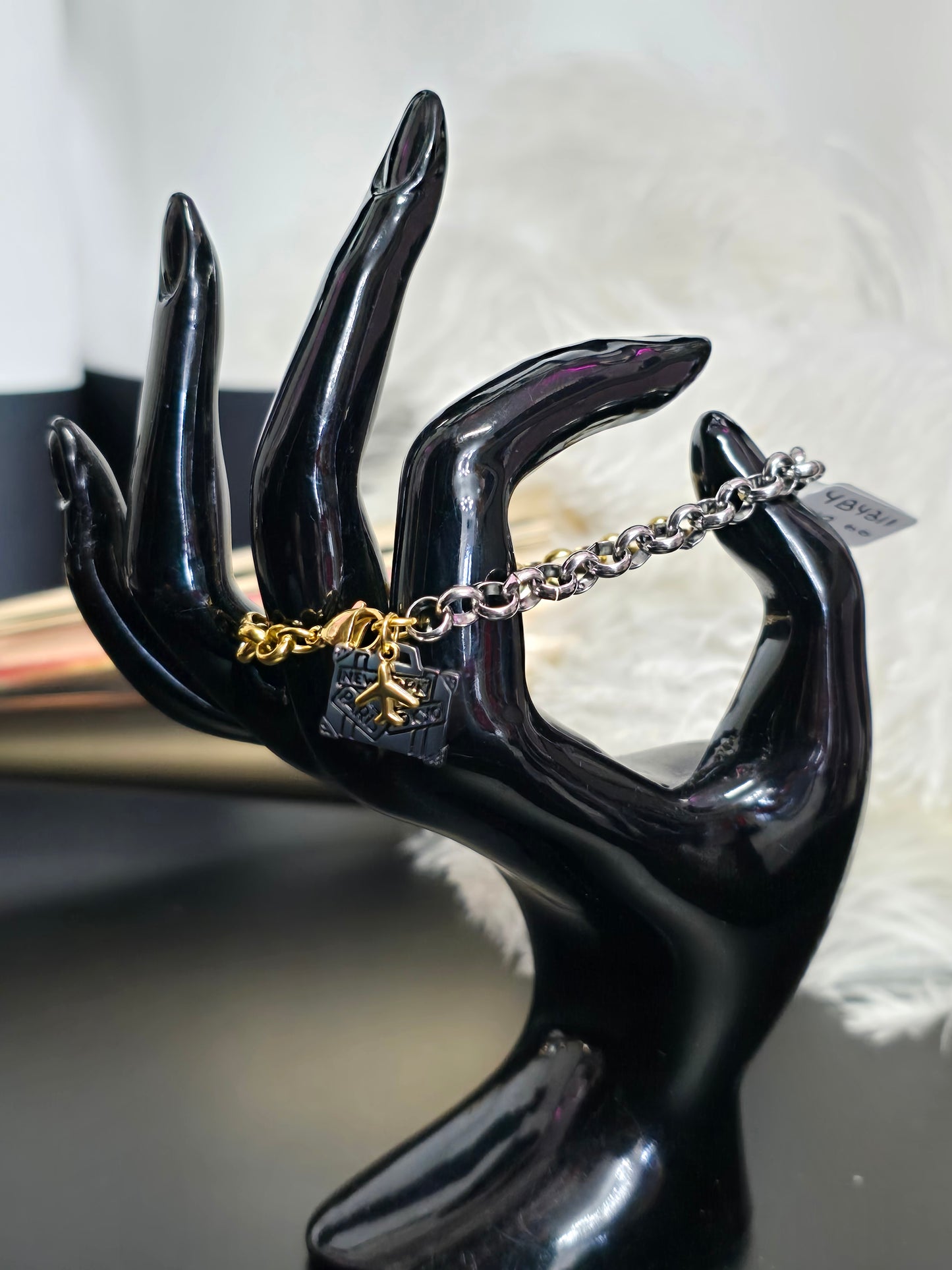 Gold & Silver Stainless Steel Bracelet