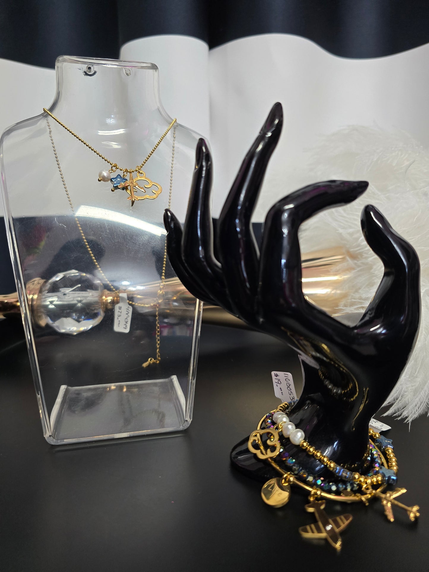 Gold Travel Stainless Steel Bangle