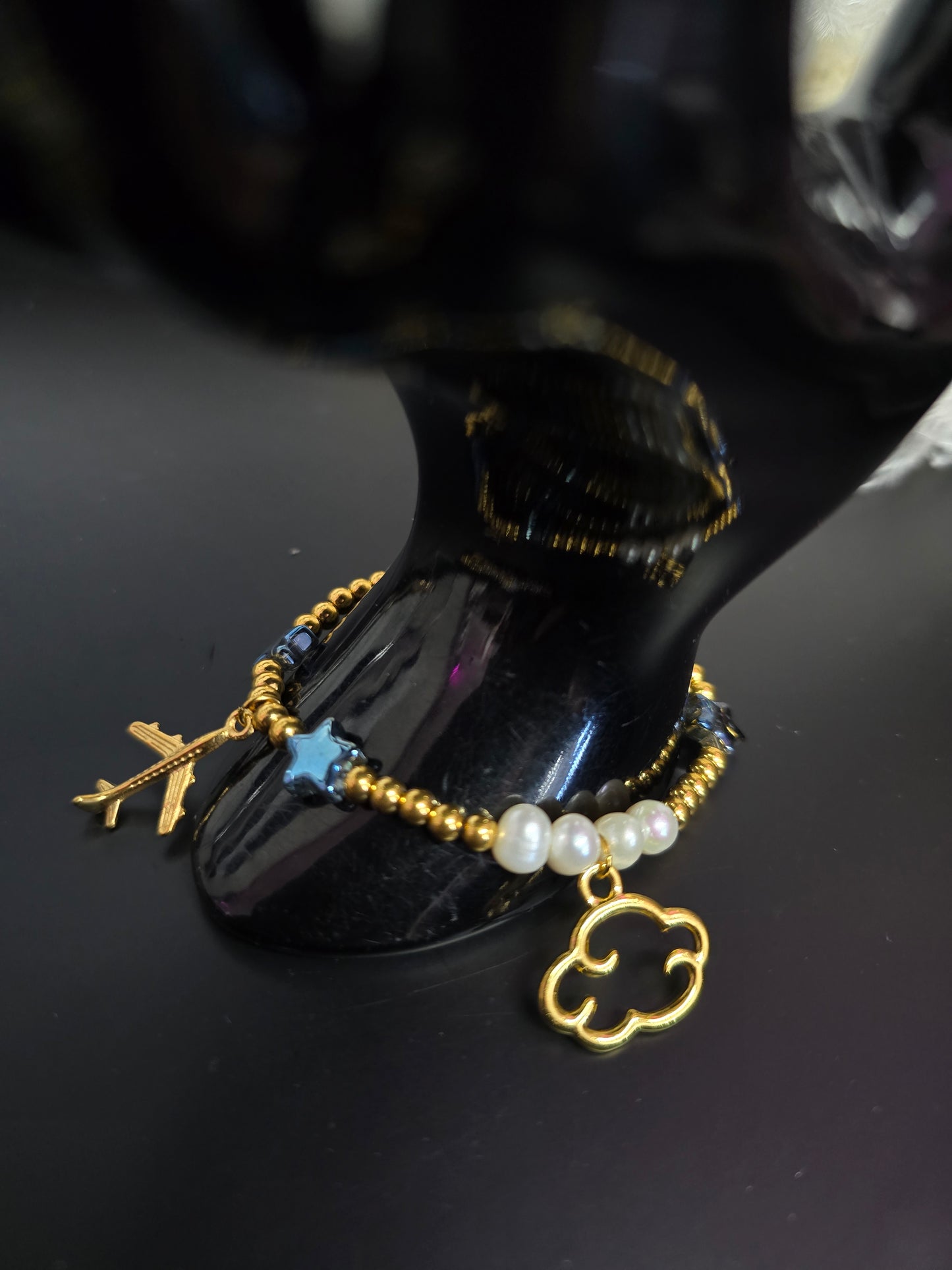 Gold Travel Stainless Steel Bracelet