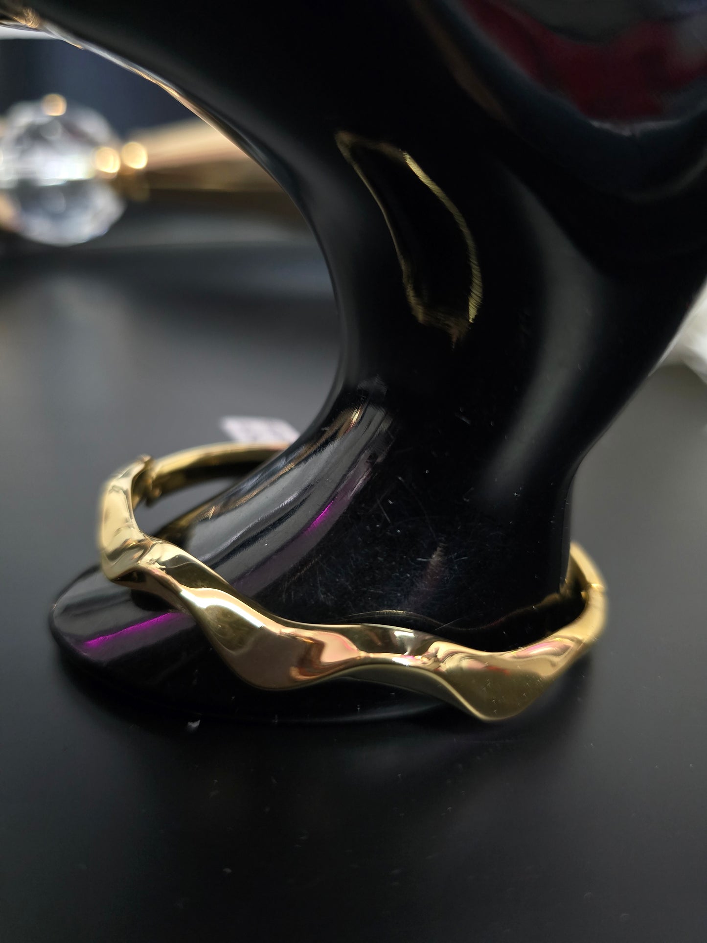 Gold Stainless Steel Bangle