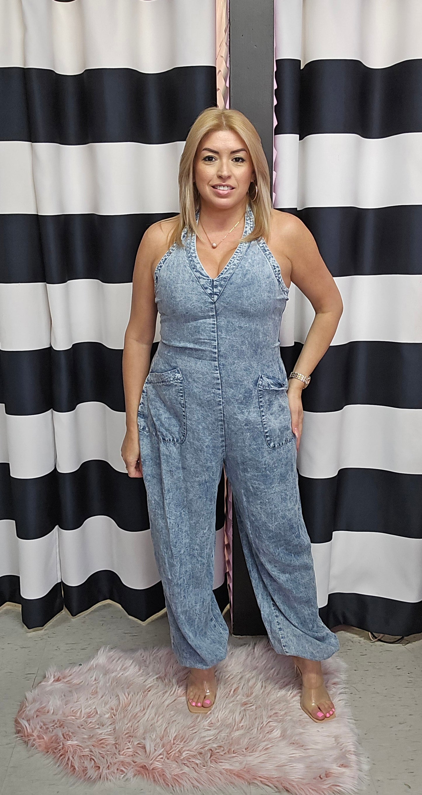 Denim Jumpsuit