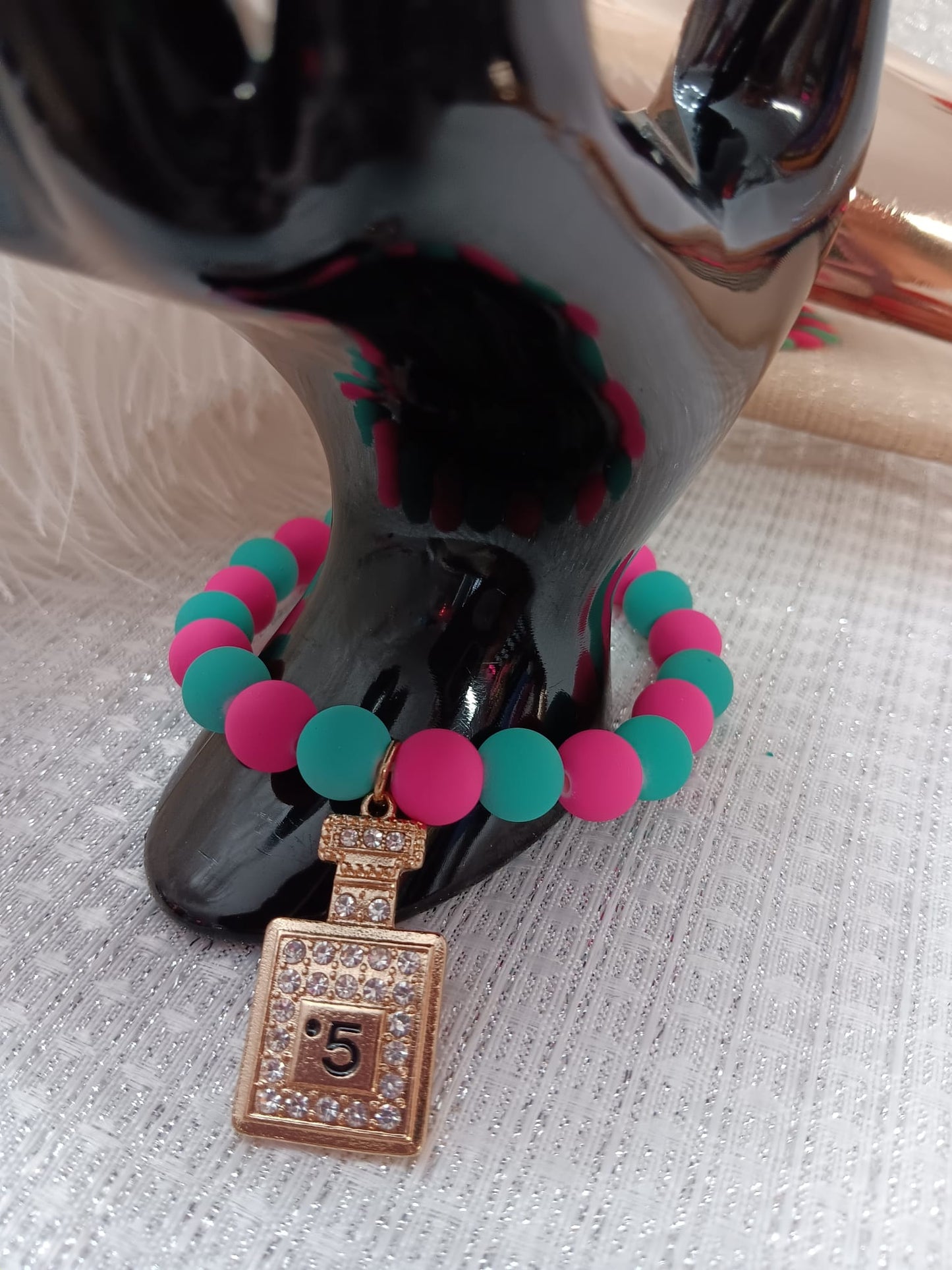 Perfume, Heart & Lock Bracelets