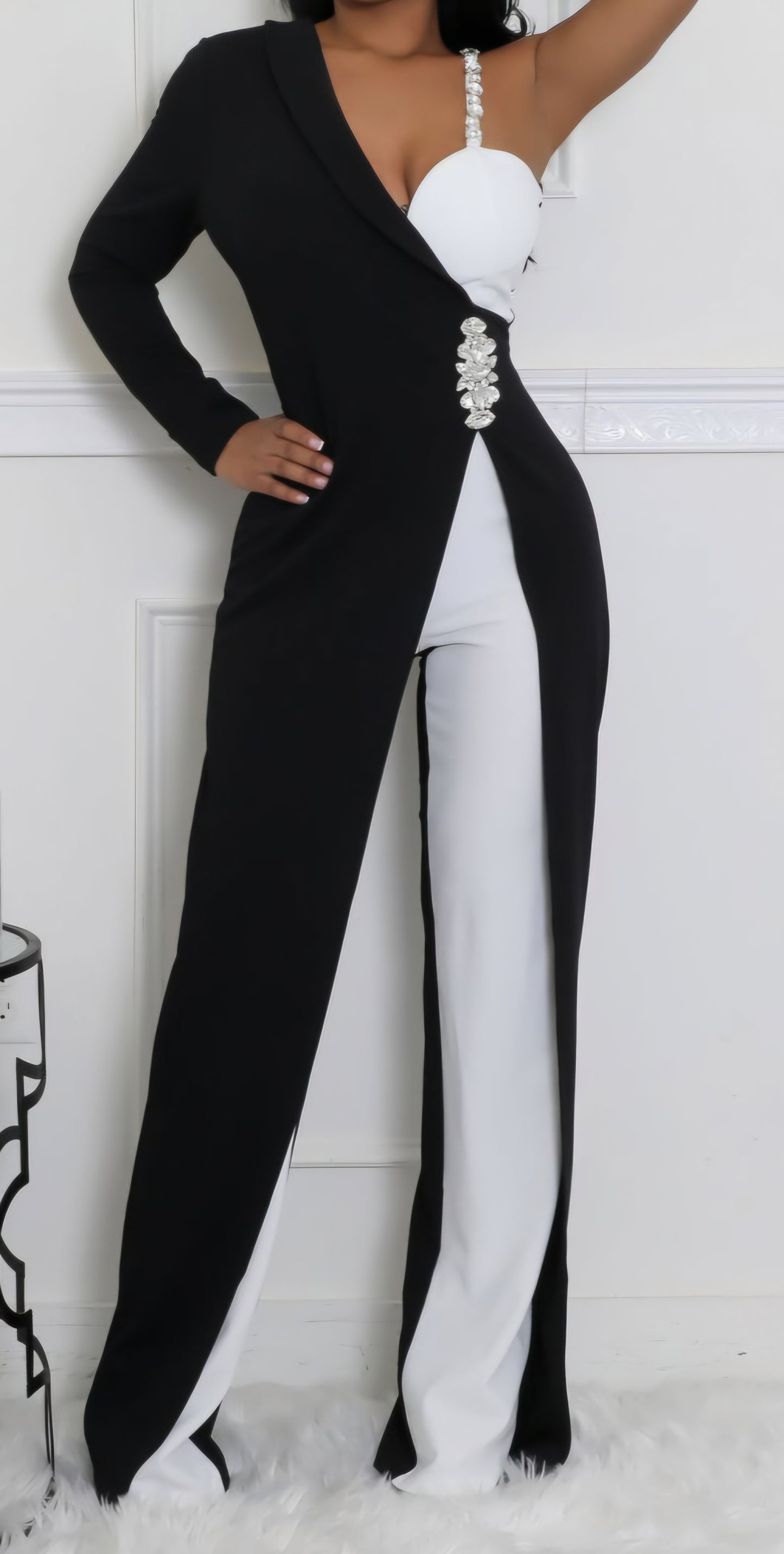 Black & White Jumpsuit