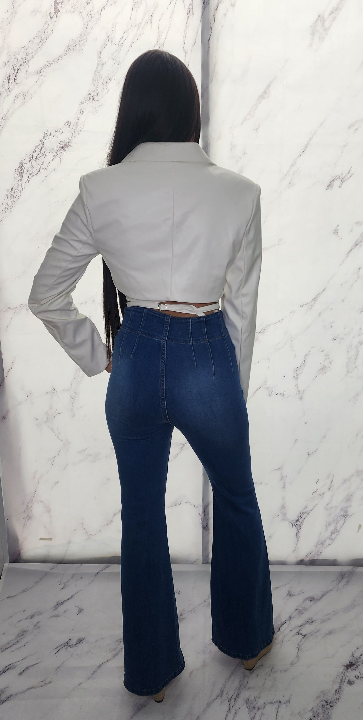 Bell Bottom Vibrant Jean
