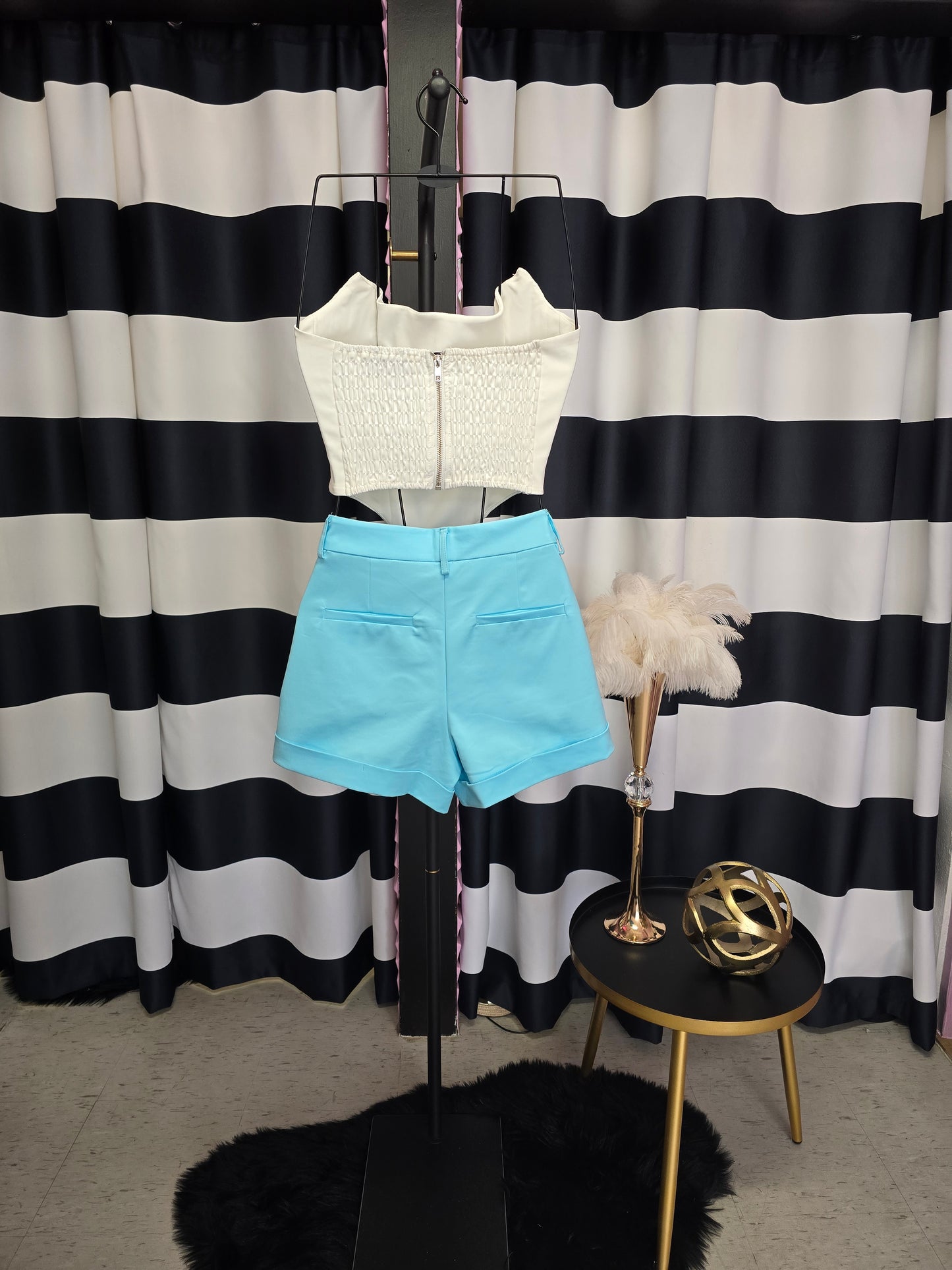 Baby Blue Short Pant