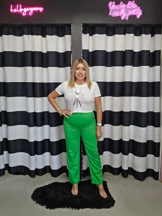 Green Long Pant