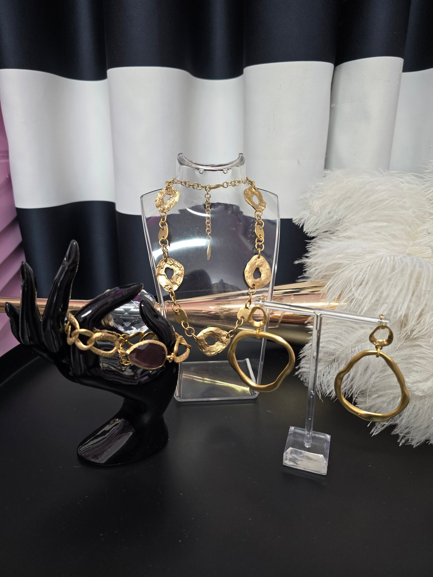 Gold Zamak Necklace