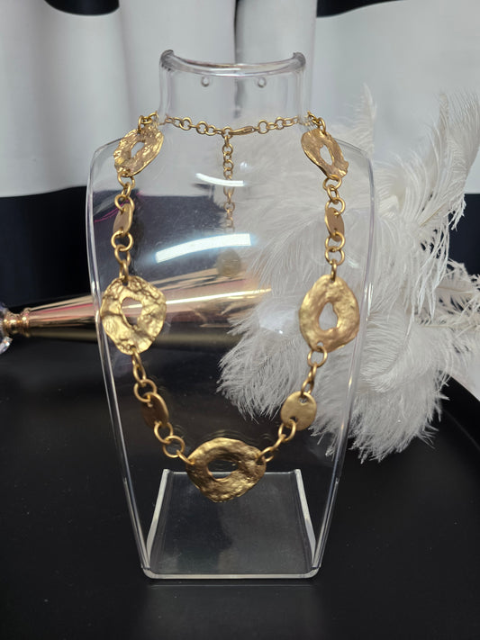 Gold Zamak Necklace