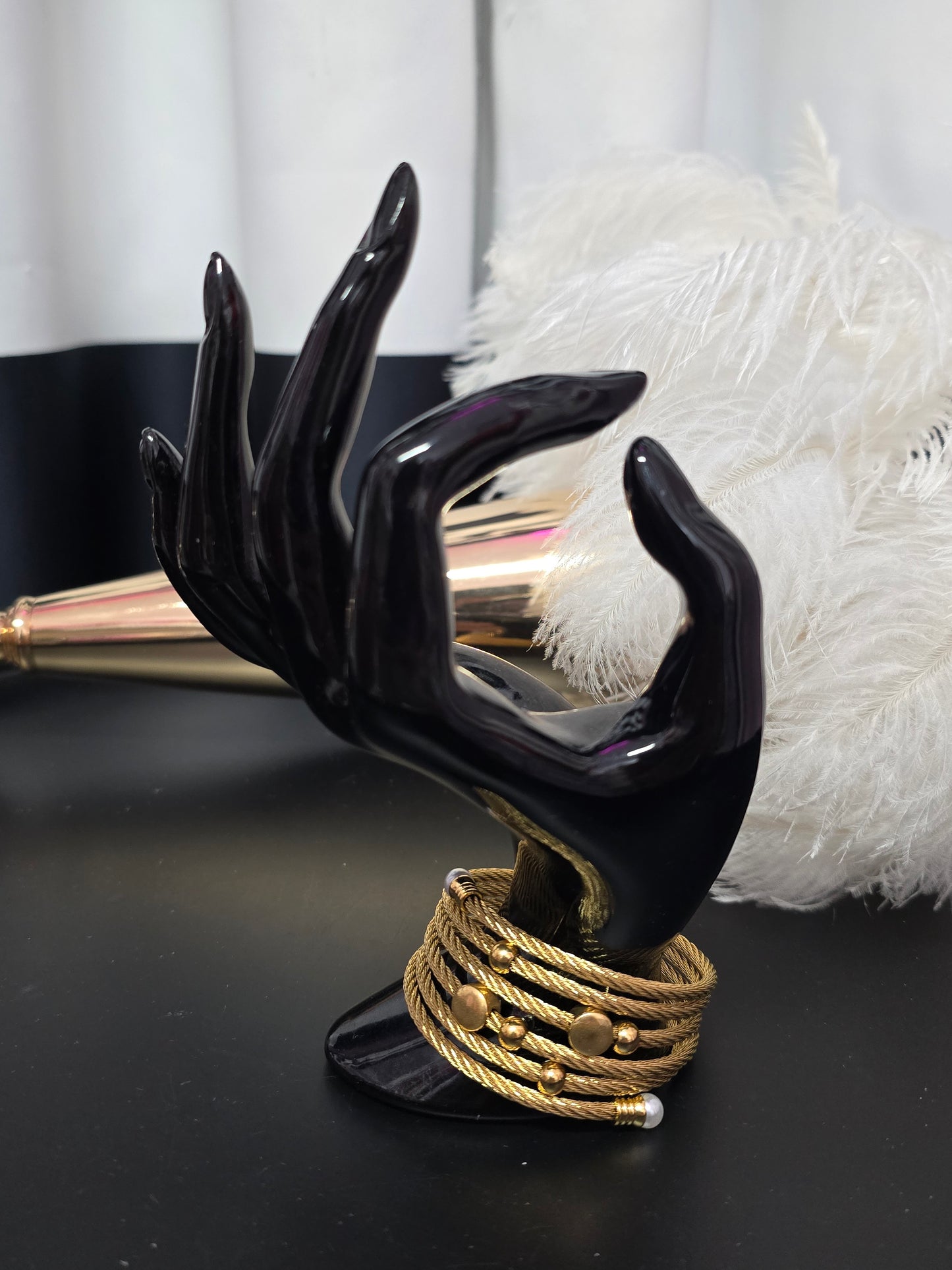 Gold Marine Cable Bracelet