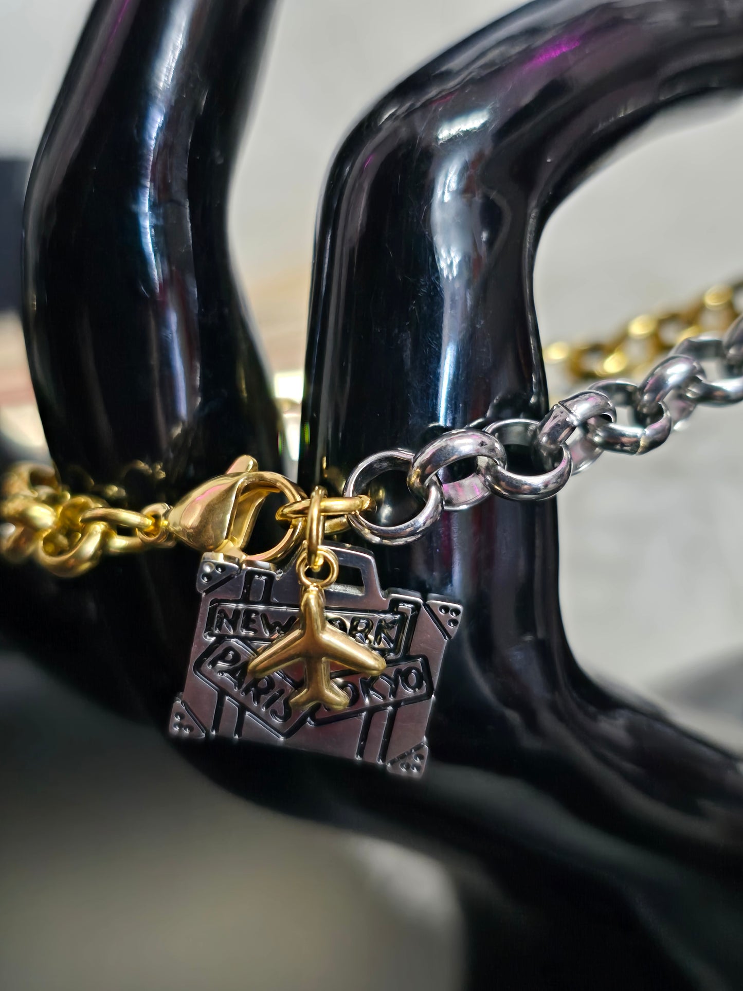 Gold & Silver Stainless Steel Bracelet