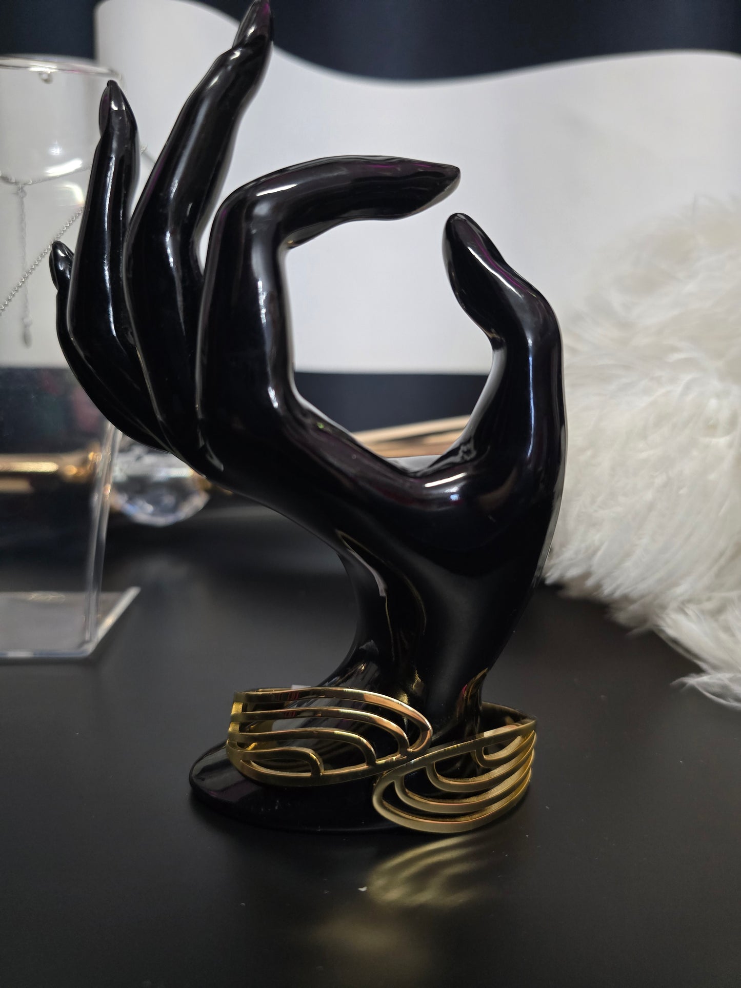 Gold Stainless Steel Bangle