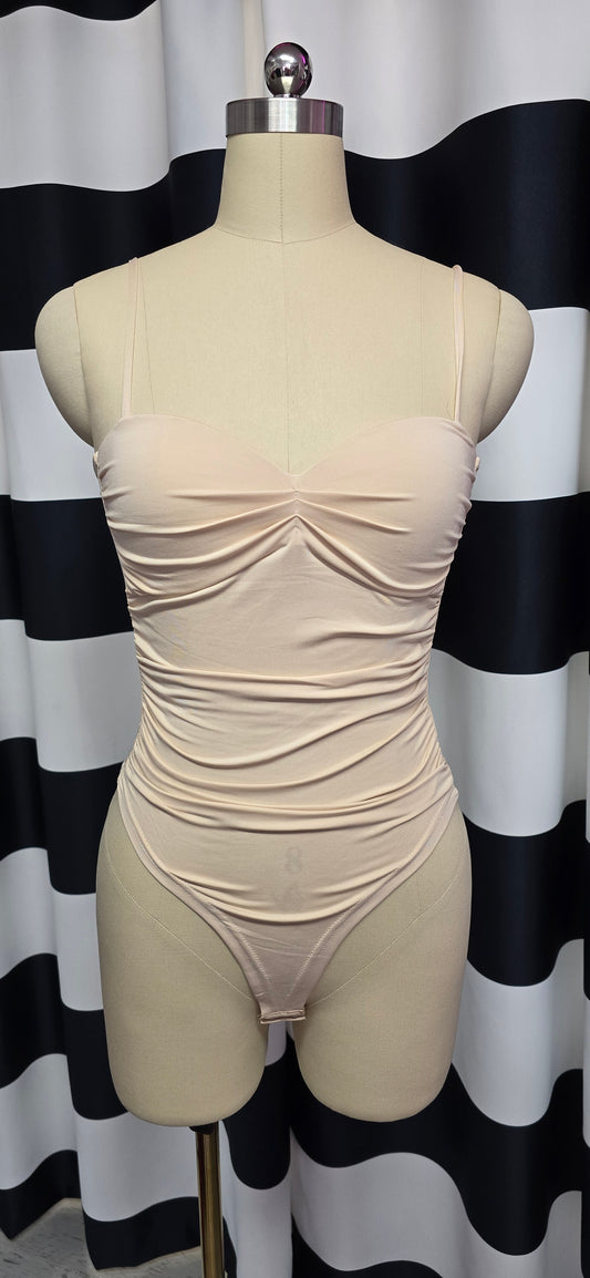 Beige Bodysuit
