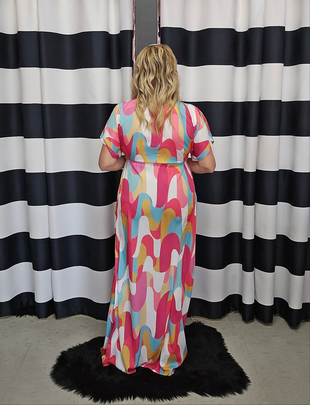 Multi Color Long Dress