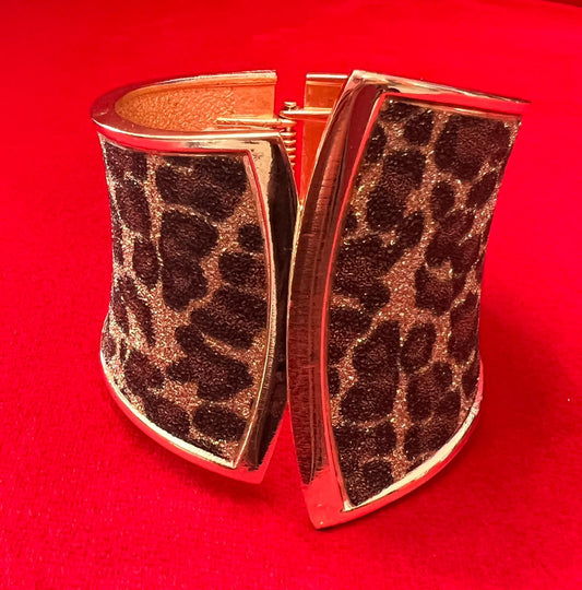 Leopard Cuff Bracelet