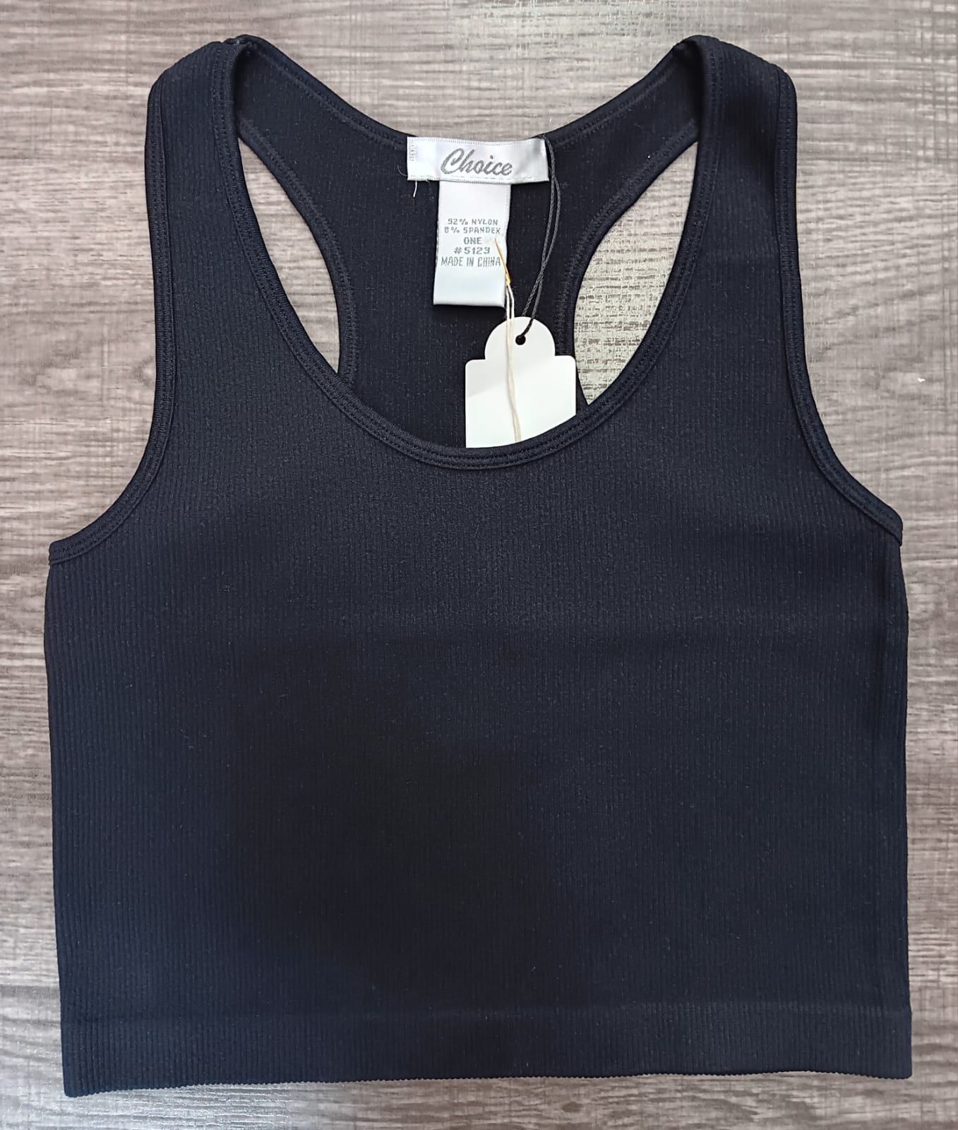 Basic Crop Top Round Neck