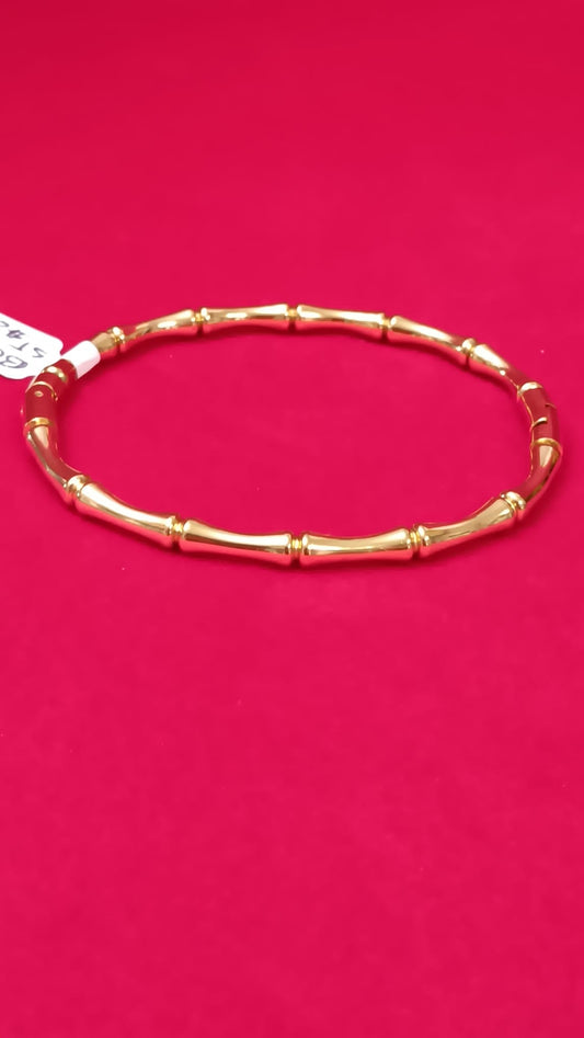 Gold Bone Stainless Steel Bracelet