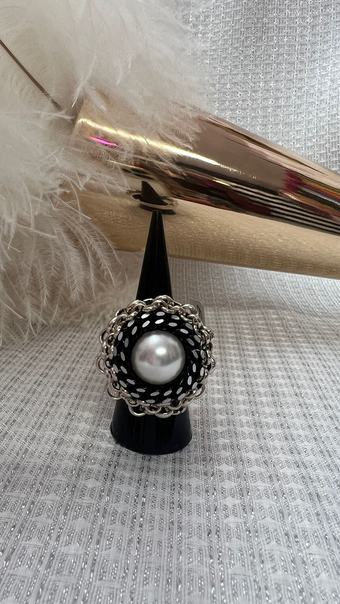 Pearls & Chains B.E Ring