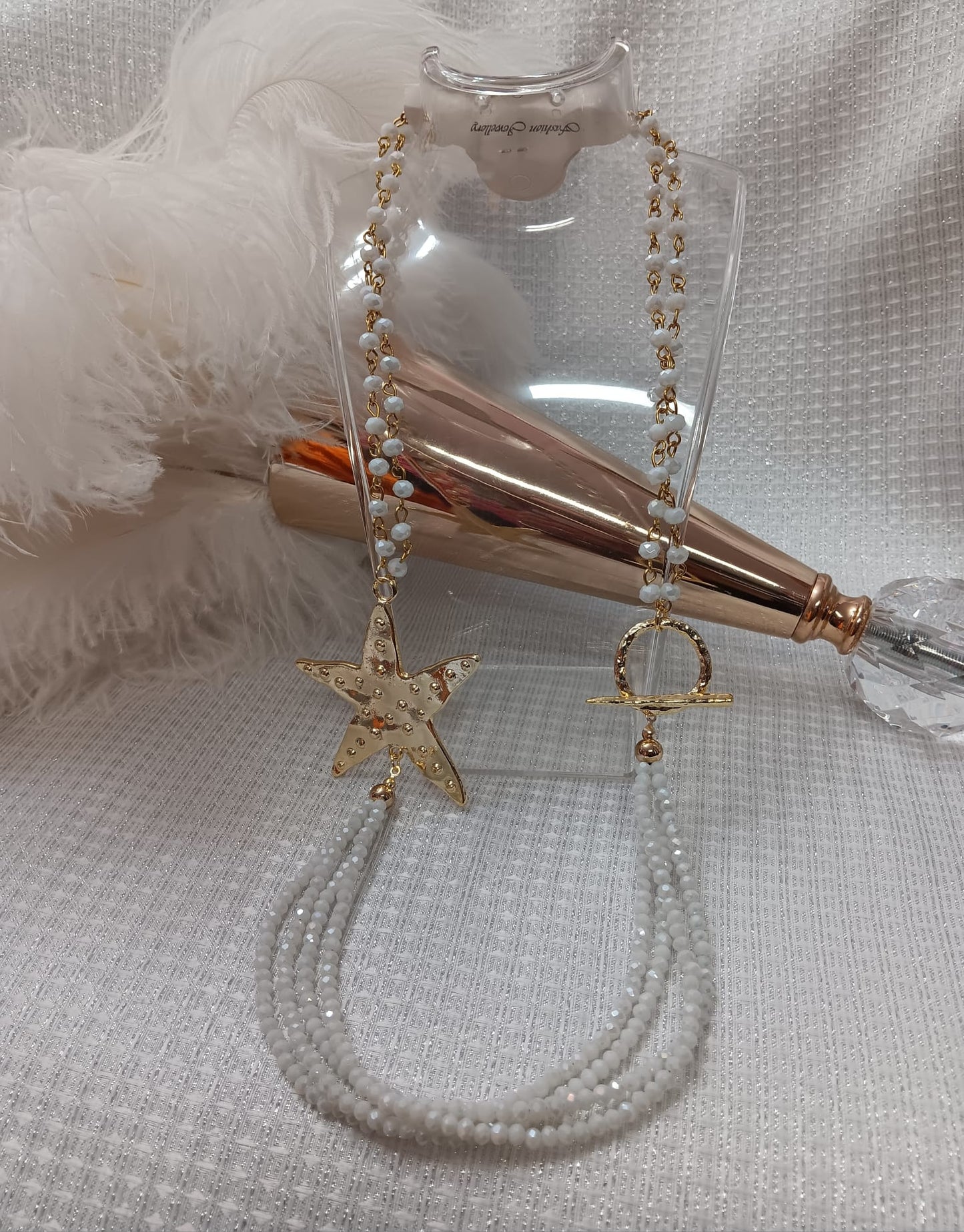 White Star Necklace