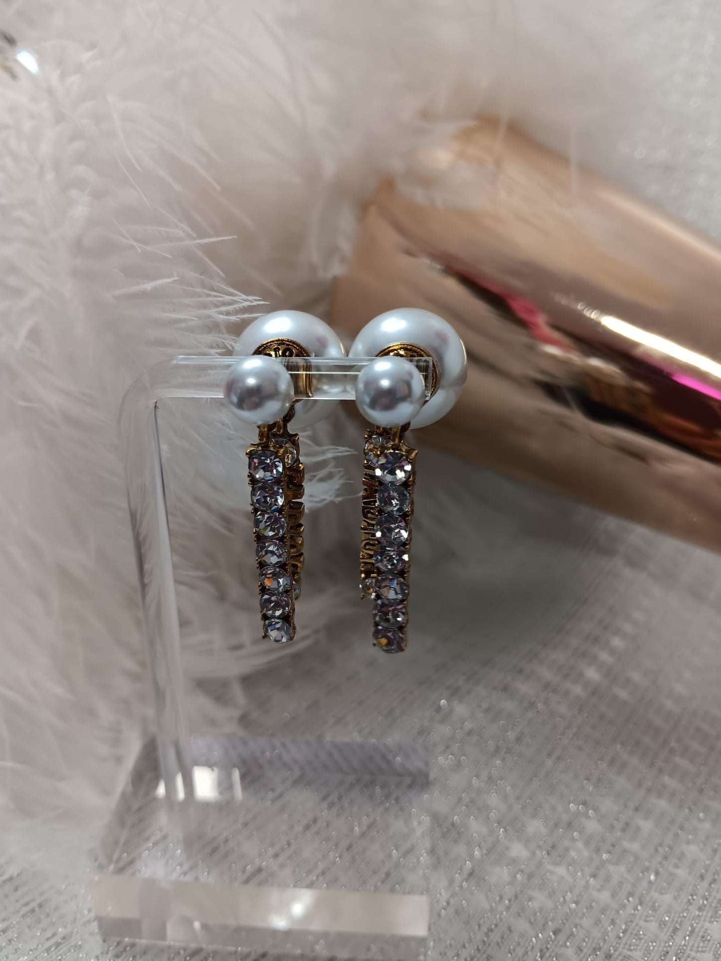 Pearl Dior Inspo Earrings