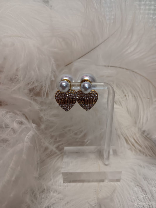 Pearl Dior Inspo Earrings