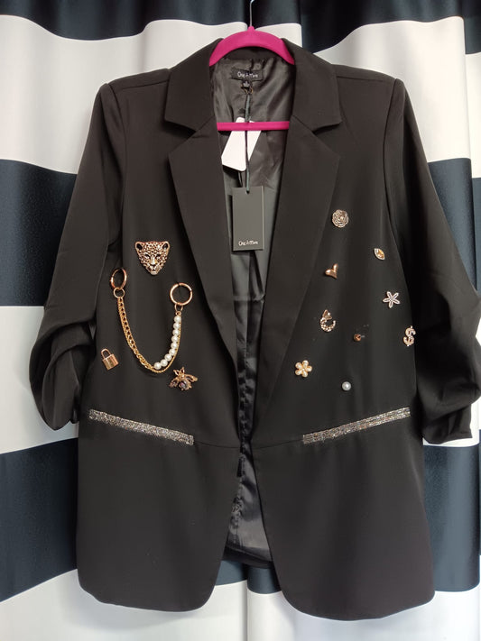 Black Bling Blazer