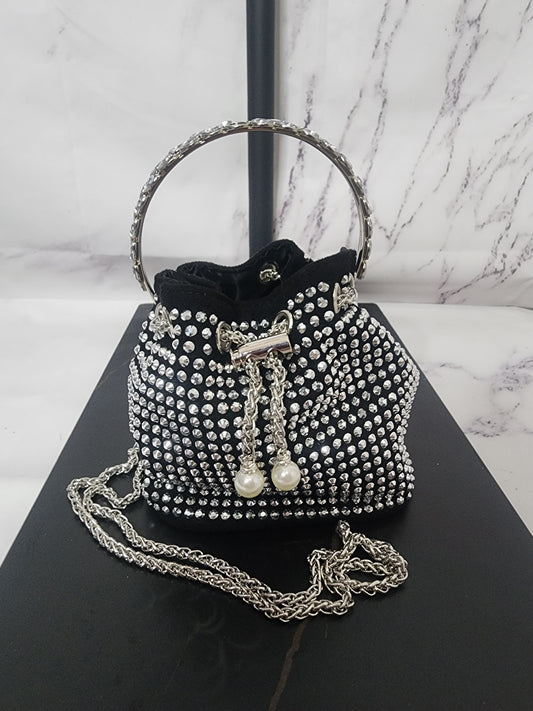 Rhinestones Crossbody Bag