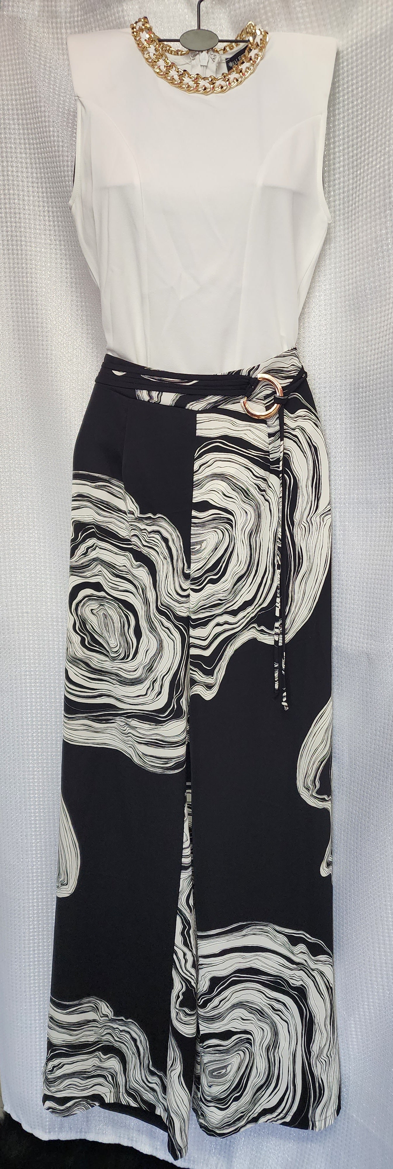 Black & White Long Pant