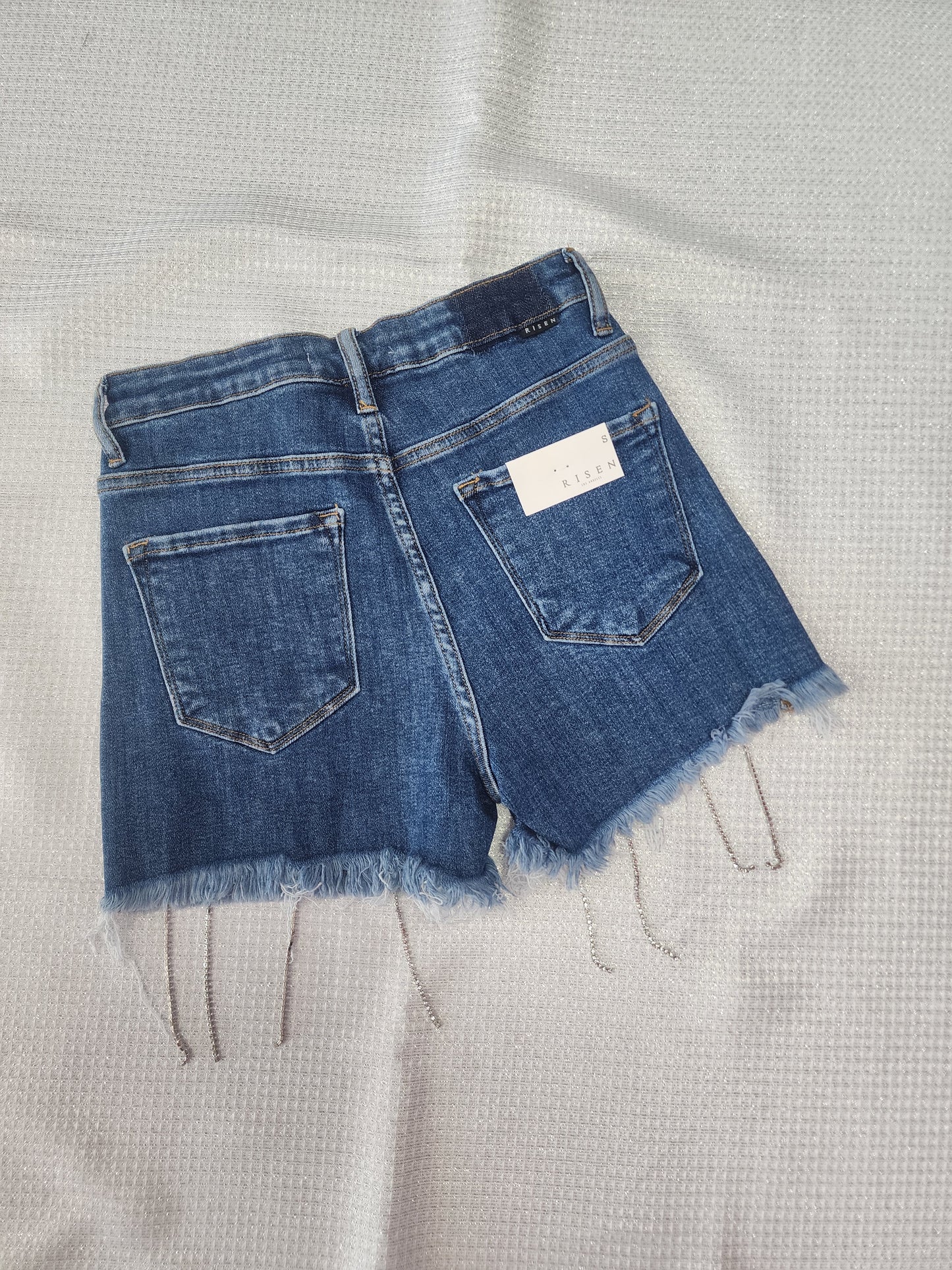 Short Jean with Rhinestones