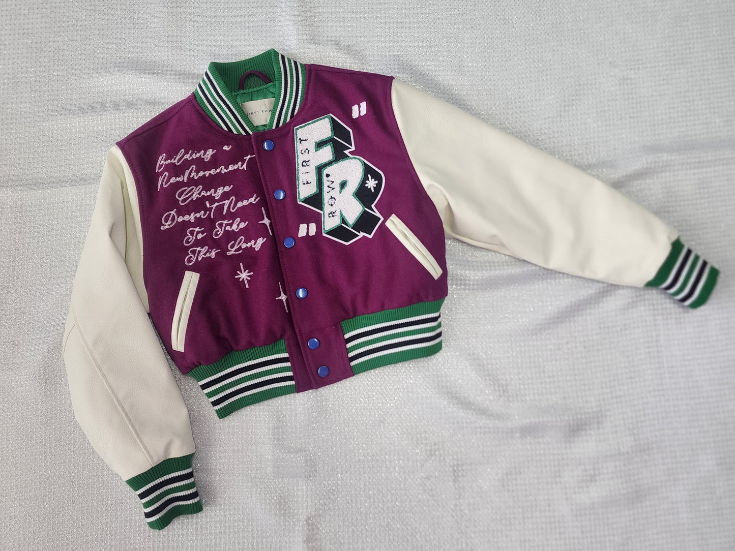 Building a New  Moment Varsity Jacket