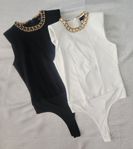 Sleeveless Casual Bodysuit